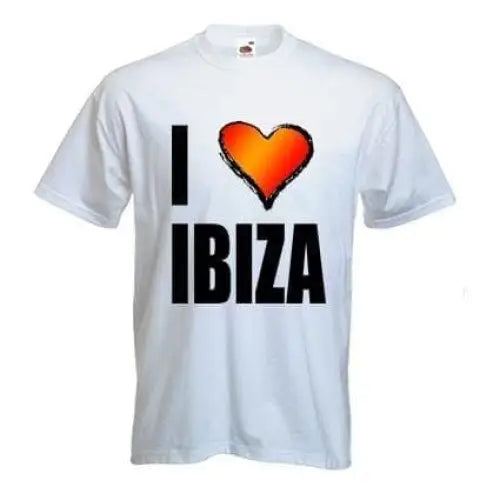 I Love Ibiza T-Shirt S / White