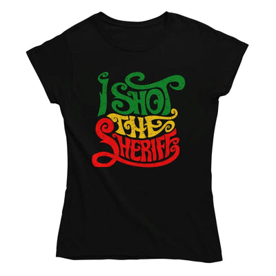 I Shot The Sheriff Reggae Women’s T-Shirt - M - Womens
