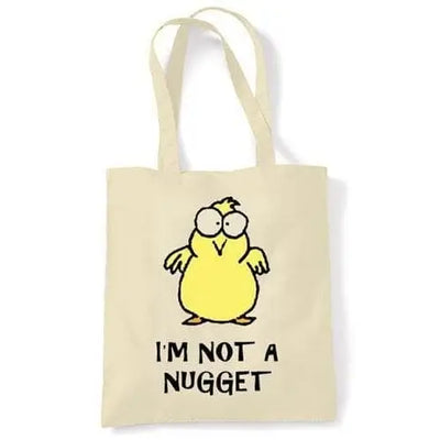 I'm Not A Nugget Vegetarian Tote Shoulder Bag