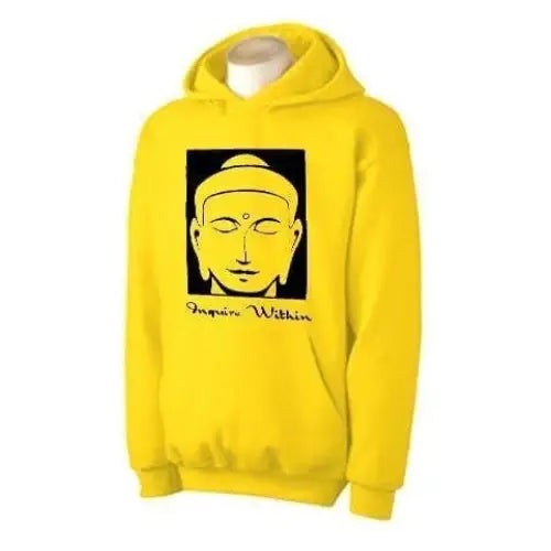 Inquire Within Hoodie M / Yellow