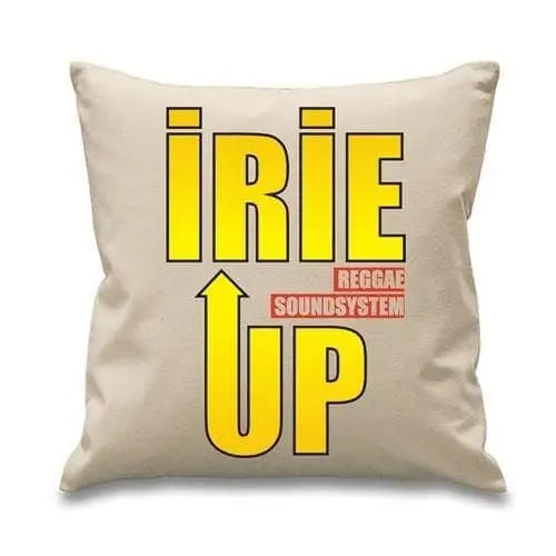 Irie Up Reggae Sound System Cushion Cream