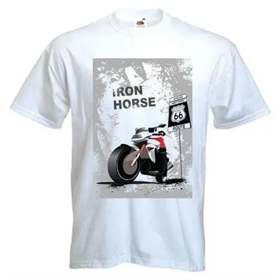 Iron Horse Route 66 Mens T-Shirt