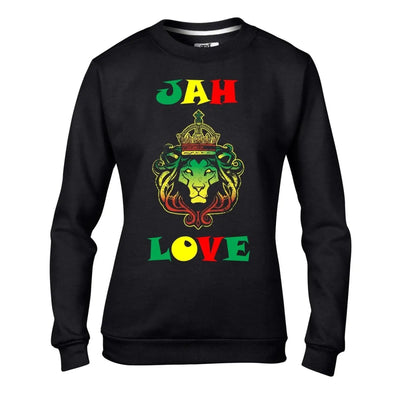 Jah Love Reggae Women's Sweatshirt Jumper L