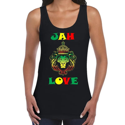 Jah Love Reggae Women's Tank Vest Top XL