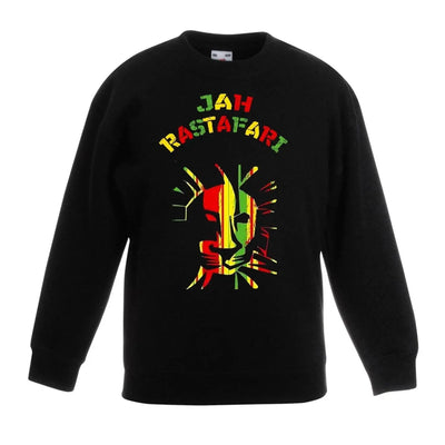 Jah Rastafari Reggae Children's Unisex Sweatshirt Jumper 12-13