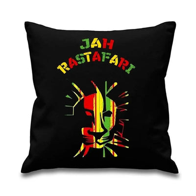 Jah Rastafari Reggae Cushion