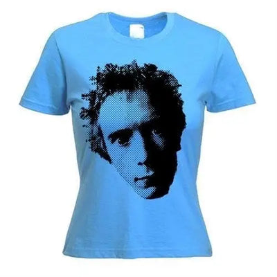 Johnny Rotten Women's T-Shirt XL / Light Blue