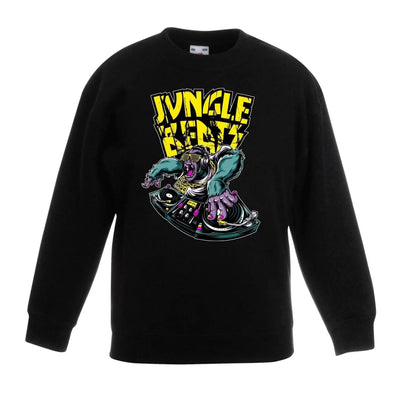 Jungle Beats Junglist Children's Unisex Sweatshirt Jumper 5-6