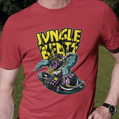 Jungle Beats Junglist DJ Men's T-Shirt