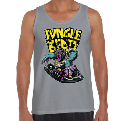 Jungle Beats Junglist Men's Tank Vest Top S / Light Grey