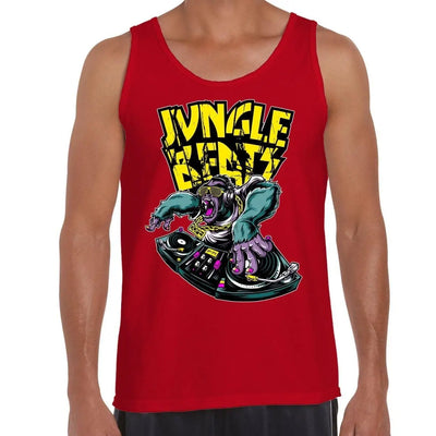 Jungle Beats Junglist Men's Tank Vest Top S / Red