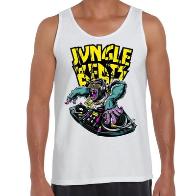 Jungle Beats Junglist Men's Tank Vest Top S / White