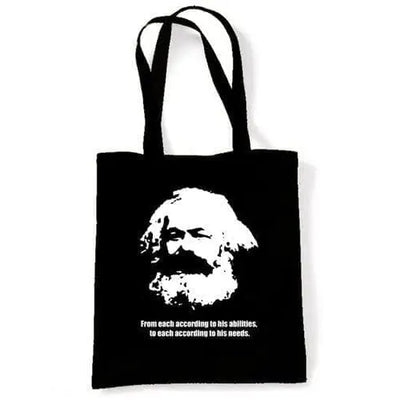 Karl Marx Shoulder Bag Black