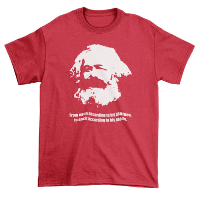 Karl Marx T-Shirt L / Red
