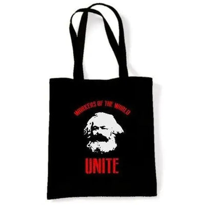 Karl Marx Workers Of The World Bag