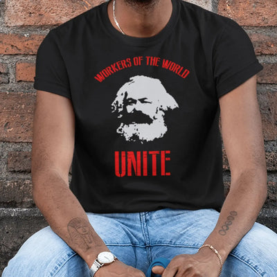 Karl Marx Workers Of The World T-Shirt