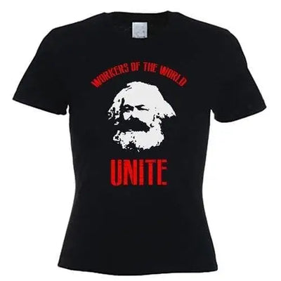 Karl Marx Workers Of The World Women's T-Shirt