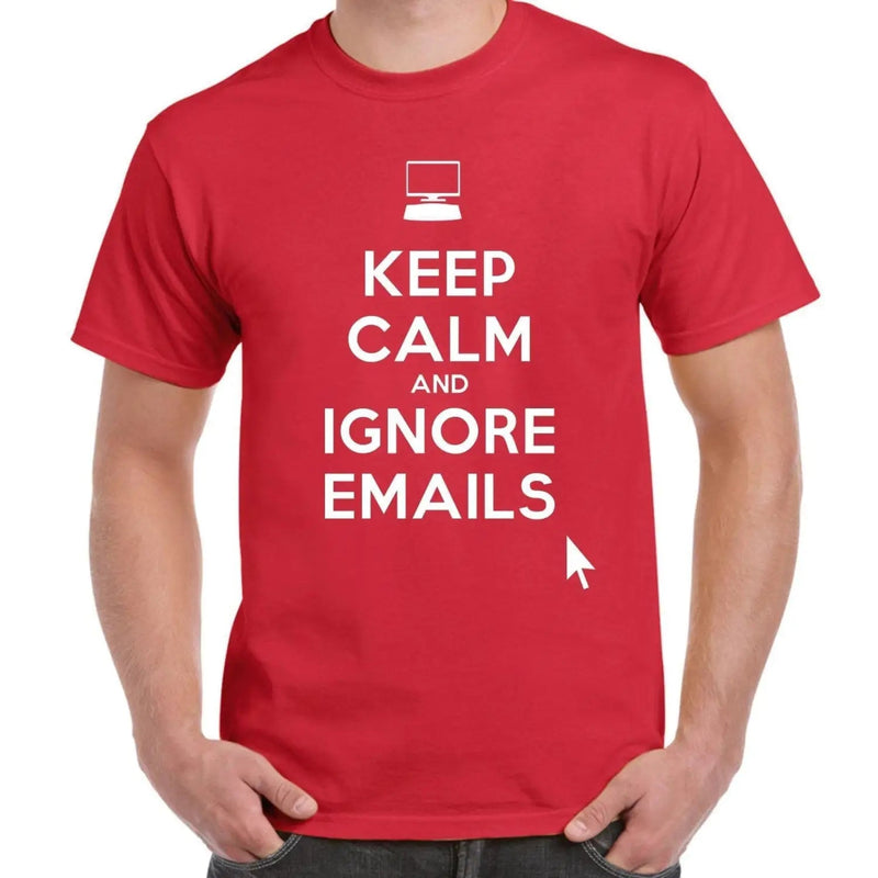 Keep Calm and Ignore Emails Men&