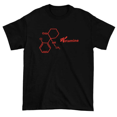 Ketamine Chemical Formula Men's T-Shirt 3XL