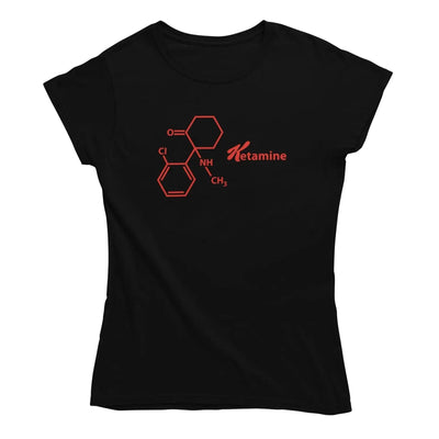 Ketamine Chemical Formula Women’s T-Shirt - XL - Womens