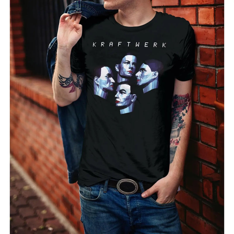 Kraftwerk Electric Cafe T Shirt - Mens T-Shirt