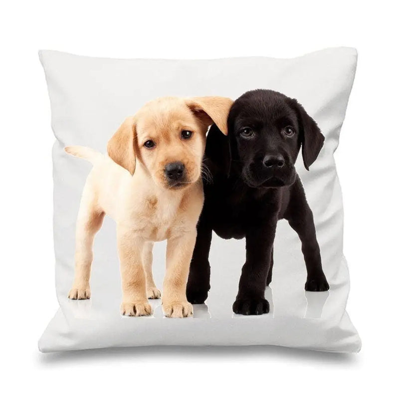 Labrador Pups Scatter Cushion