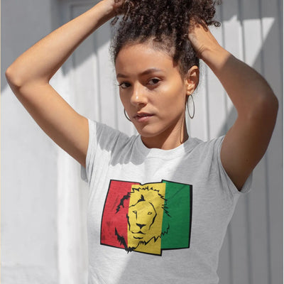 Lion Of Judah Flag Women’s T-Shirt - Womens T-Shirt