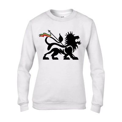Lion of Judah Reggae Women's Sweatshirt Jumper L