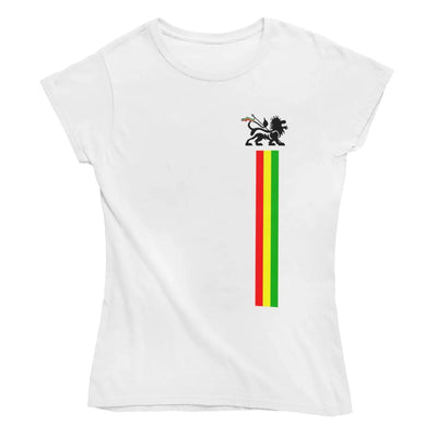 Lion Of Judah Stripes Women’s T-Shirt - M - Womens T-Shirt
