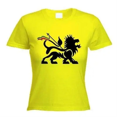 Lion Of Judah Women's T-Shirt XL / Yellow