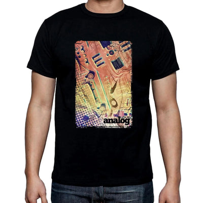 Love Analog Synthesizer Men's T-Shirt XL
