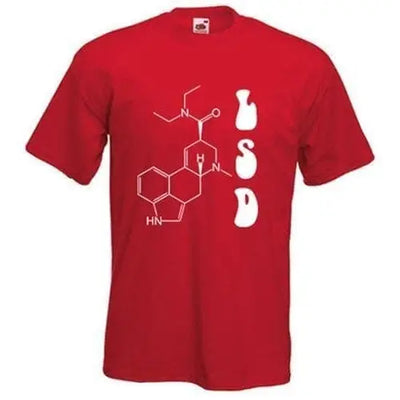LSD Formula Mens T-Shirt 3XL / Red