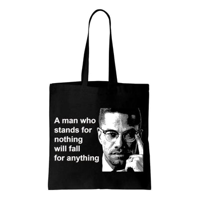Malcolm X Man Quote Shoulder Bag