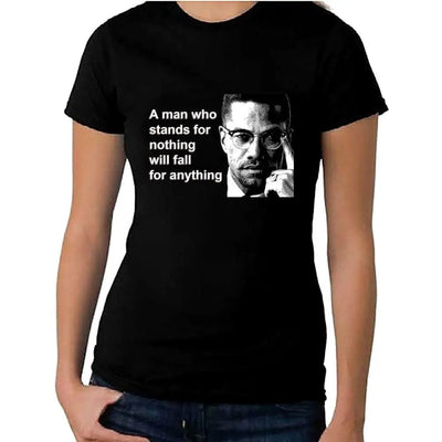 Malcolm X Man Quote Women's T-Shirt