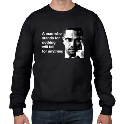 Malcolm X Quote Men's Sweatshirt Jumper L