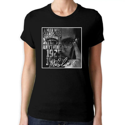 Malcolm X Signature Women's T-Shirt M