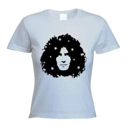 Marc Bolan Stars Women's T-Shirt M / Light Grey