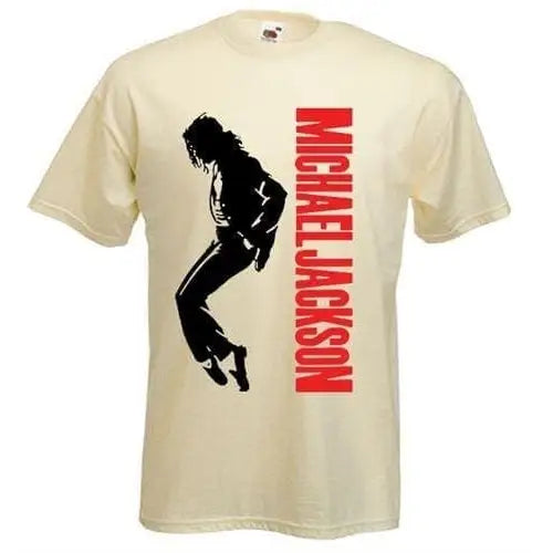 Michael Jackson Moonwalk T-Shirt S / Cream
