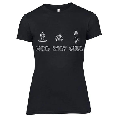 Mind Body Soul Yoga Women's T-Shirt
