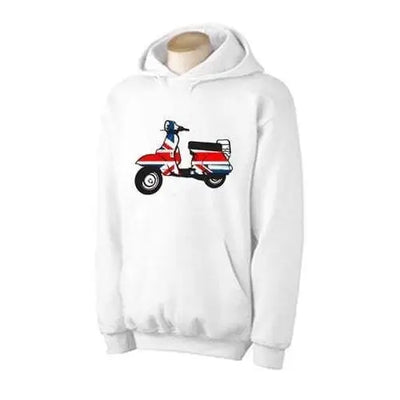 Mod Scooter Hoodie M / White