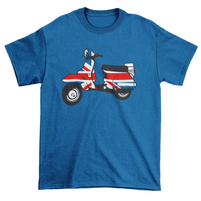 Mod Scooter T-Shirt L / Royal Blue