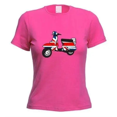 Mod Scooter Women's T-Shirt M / Dark Pink