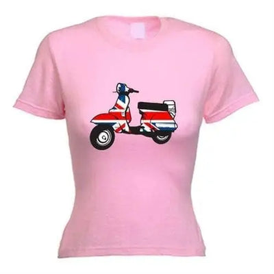 Mod Scooter Women's T-Shirt M / Light Pink