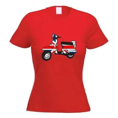 Mod Scooter Women's T-Shirt M / Red