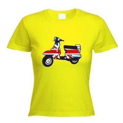 Mod Scooter Women's T-Shirt M / Yellow