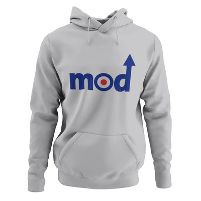 Mod Target Logo Hoodie - S / Light Grey - Hoodie