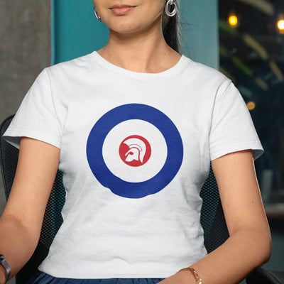 Mod Target Trojan Helmet Women’s T-Shirt - Womens T-Shirt