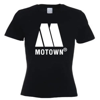 Motown Records Women’s T-Shirt - M / Black - Womens T-Shirt