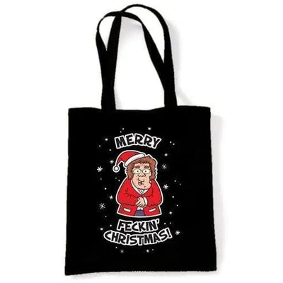 Mrs Browns Boys Merry Feckin' Christmas Funny Shoulder Bag