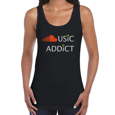 Music Addict Women's Vest Tank Top S